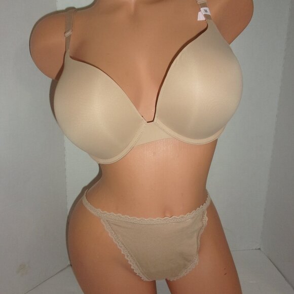 Victoria's Secret Nude Bombshell + 2 Cups Set - Picture 1 of 3